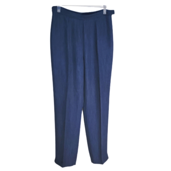 KASPER A.S.L DRESS 2-PC DESIGNER TUNIC & PANTS SUIT SIZE 12 - Picture 2 of 4